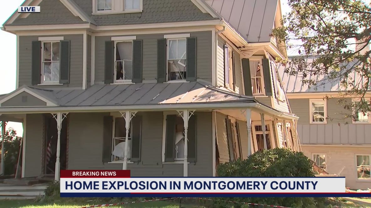 Explosion damages landscaping company building in Montgomery County; several injuries reported